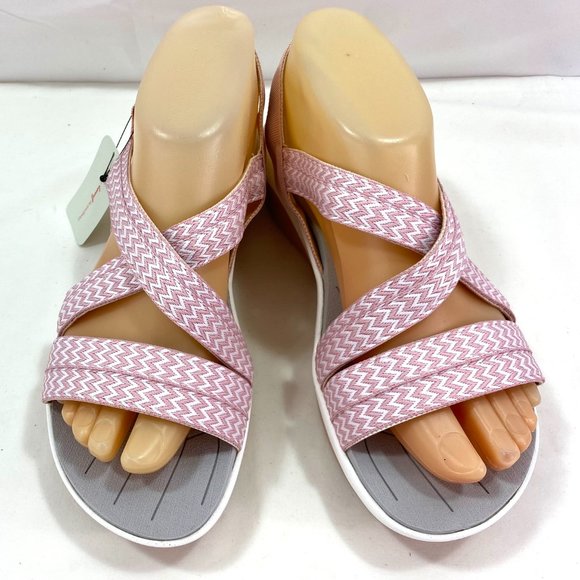 Women's Shoes Sandals Jeossy Milan 7 Pink Espadrilles NEW Platform Comfort Flats - Picture 5 of 9